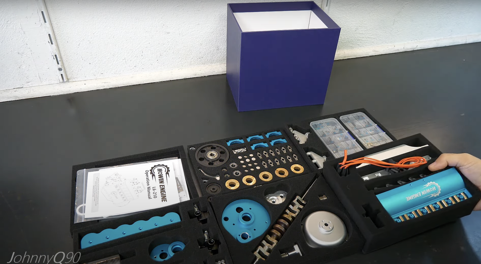 Watch As A 21cc Straight-Six Is Built And Revved To 10,000rpm